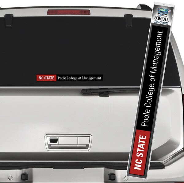 Decal - NC State Poole College Of M